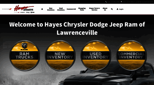 hayeschryslerlawrenceville.com