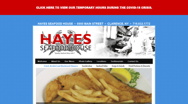 hayesseafoodhouse.com