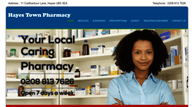 hayestownpharmacy.co.uk