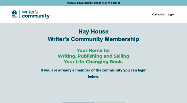 hayhousewriterscommunity.mykajabi.com