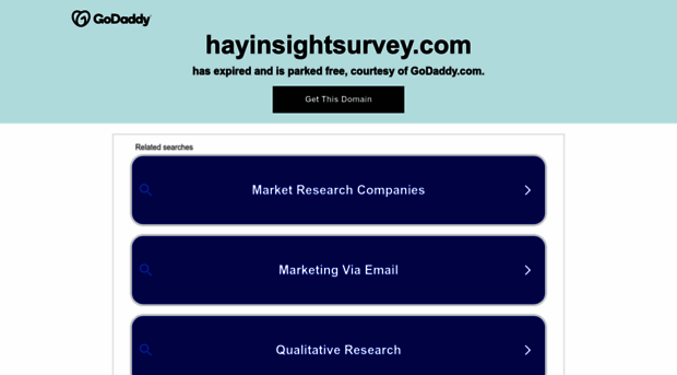 hayinsightsurvey.com