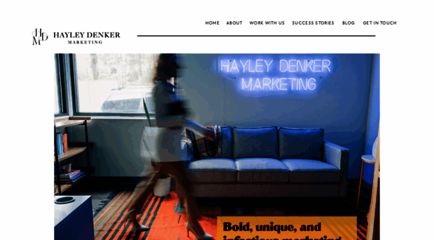 hayleydenkermarketing.com