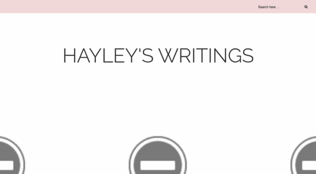 hayleylovestowrite.blogspot.com