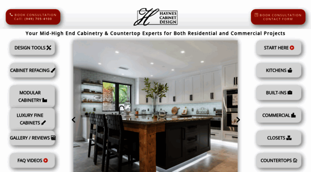 haynescabinetdesign.com