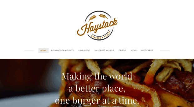 haystackburgers.com