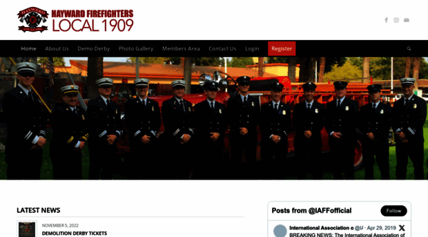 haywardfirefighters.org