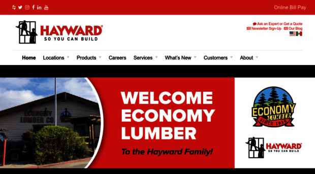 haywardlumber.com