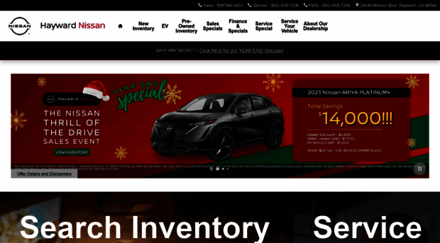 haywardnissan.com