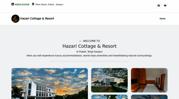 hazaricottageandresort.com