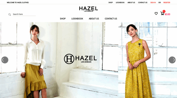 hazelclothes.com