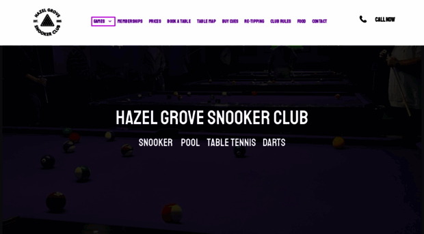 hazelgrovesnooker.com