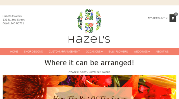 hazelsflowers.com