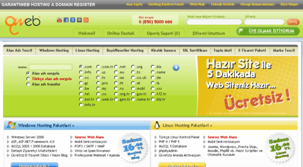 hazirsite.garantiweb.com