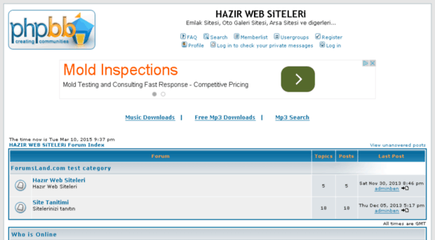 hazirsiteler.forumsland.com