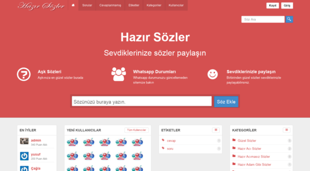 hazirsozler.com