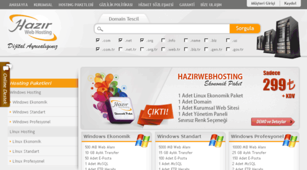 hazirwebhosting.com