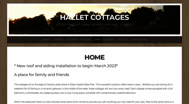 hazletcottages.com