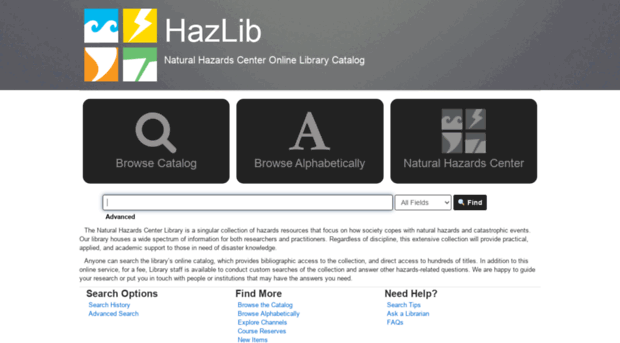 hazlib.colorado.edu