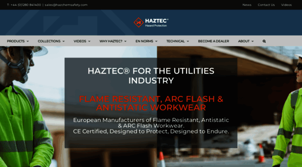 haztecworkwear.com