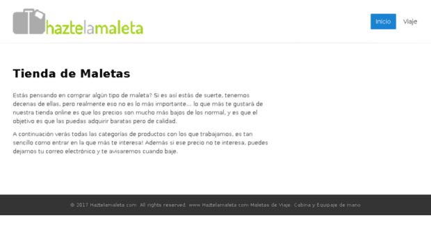 haztelamaleta.com