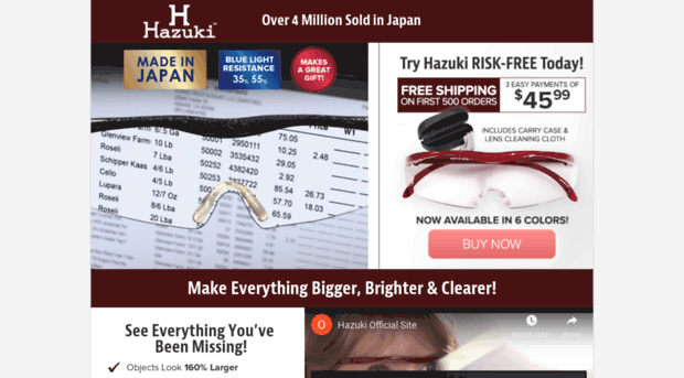 hazukiglasses.com