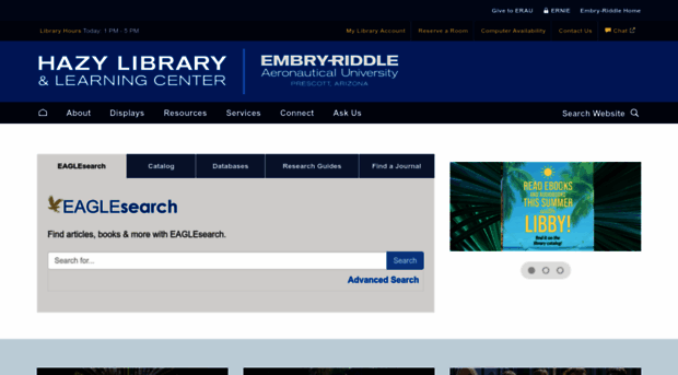 hazylibrary.erau.edu