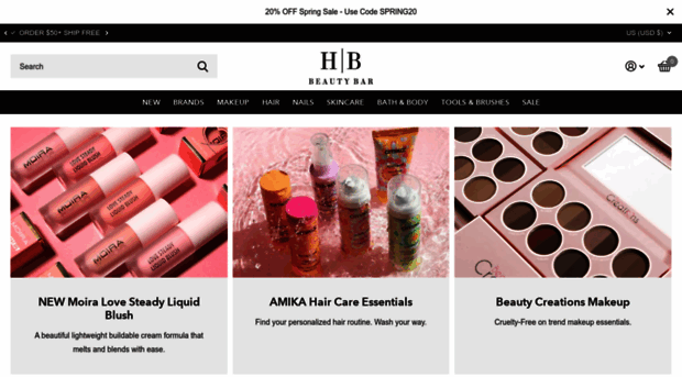 hbbeautybar.com