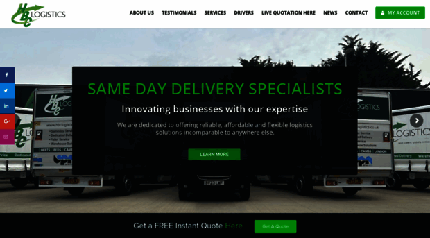 hbclogistics.co.uk