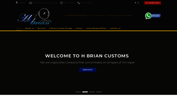 hbriancustoms.co.za