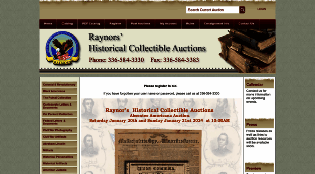 hcaauctions.com