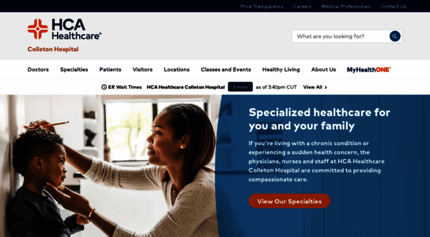 hcahealthcarecolleton.com