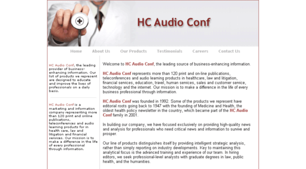 hcaudioconf.com