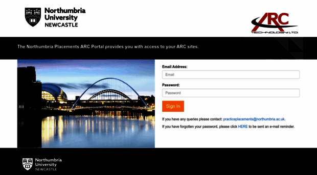 hces-placements-northumbria.arcwebonline.com
