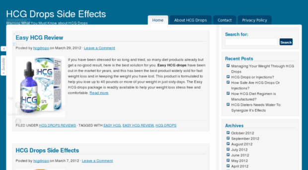 hcgdropssideeffects.info