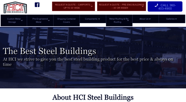 hcisteelbuildings.com