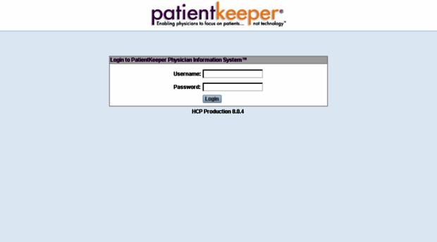 hcp.patientkeeper.com