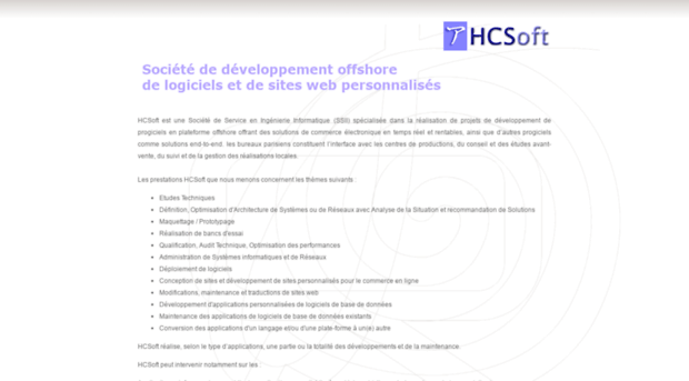 hcsoft.fr
