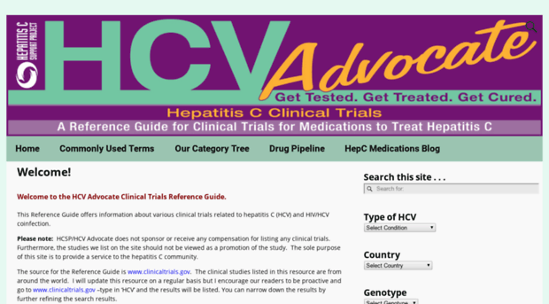 hcvclinical.hcvadvocate.org