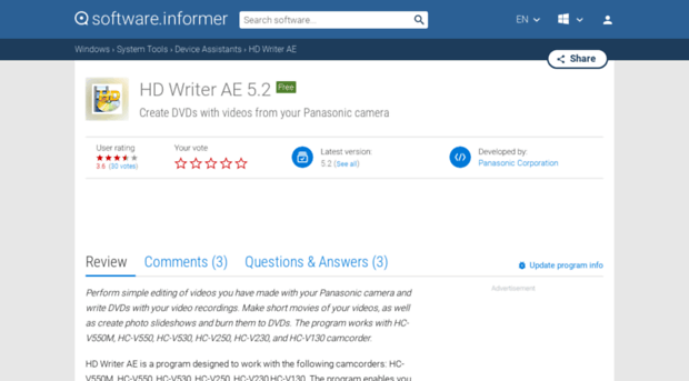 hd-writer-ae.software.informer.com