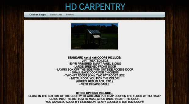 hdcarpentry.webs.com
