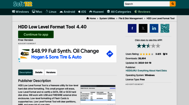 hdd-low-level-format-tool.soft112.com