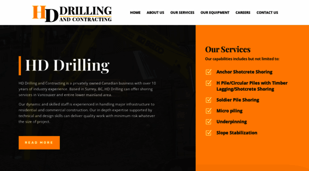 hddrillingandcontracting.com