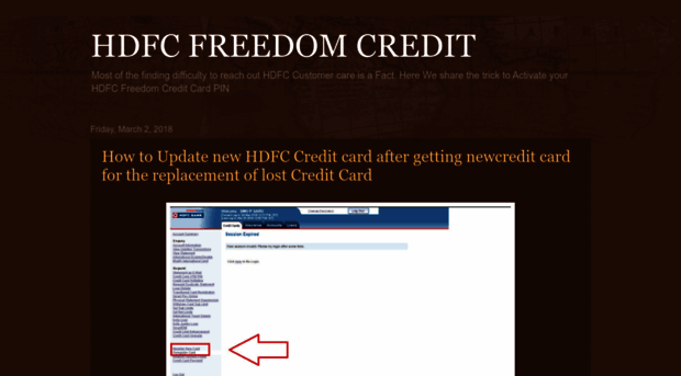 hdfcfreedomcreditcard.blogspot.com