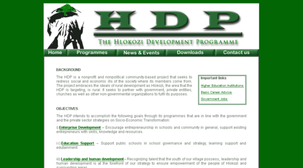 hdp.org.za