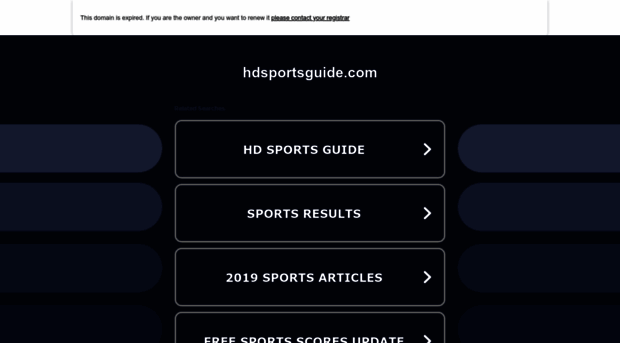 hdsportsguide.com