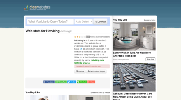 hdtvking.in.clearwebstats.com