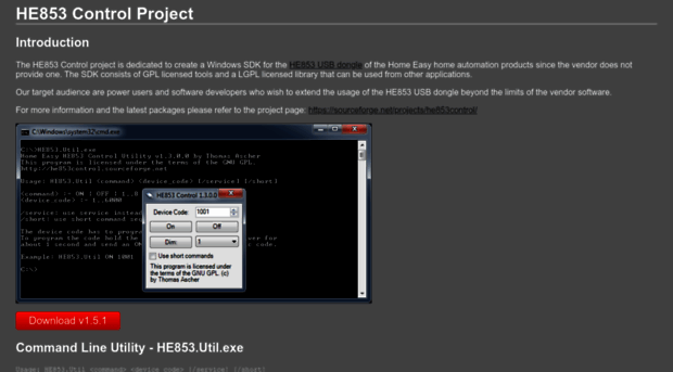 he853control.sourceforge.net