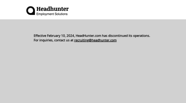 headhunter.com