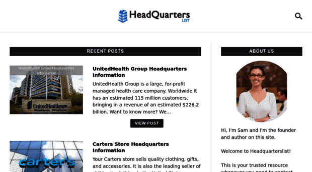 headquarterslist.com