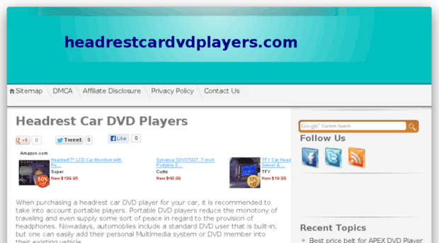 headrestcardvdplayers.com